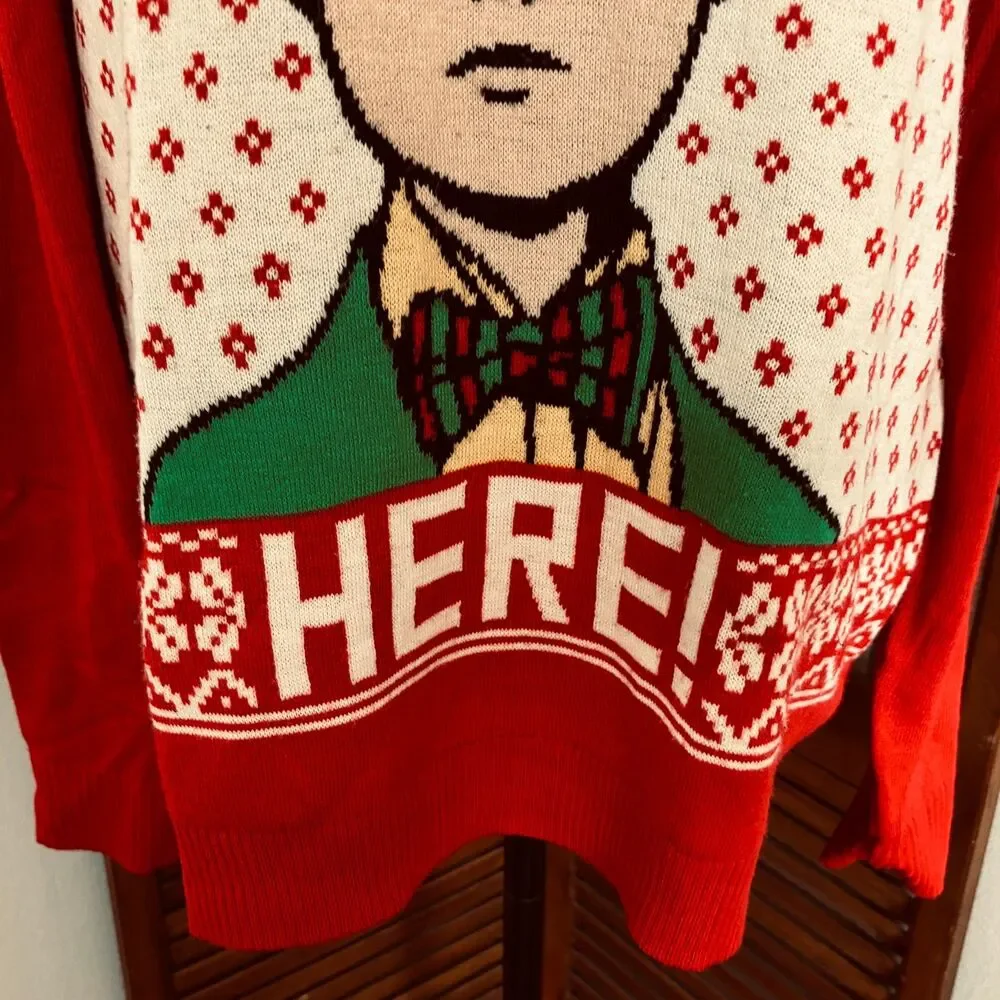 The Office M Dwight Schrute Fact Christmas Is Here Ugly Sweater Holiday Size 2X